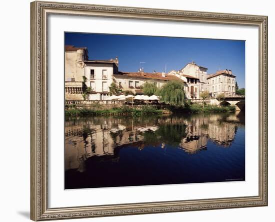 Brantome, River Dronne, Dordogne, Aquitaine, France-David Hughes-Framed Photographic Print