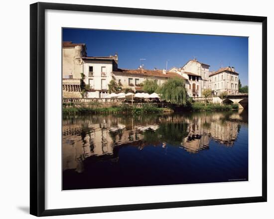 Brantome, River Dronne, Dordogne, Aquitaine, France-David Hughes-Framed Photographic Print