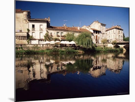 Brantome, River Dronne, Dordogne, Aquitaine, France-David Hughes-Mounted Photographic Print