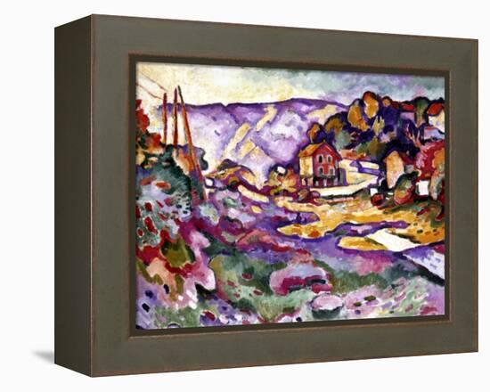 Braque: L'Estaque, 1906-Georges Braque-Framed Premier Image Canvas