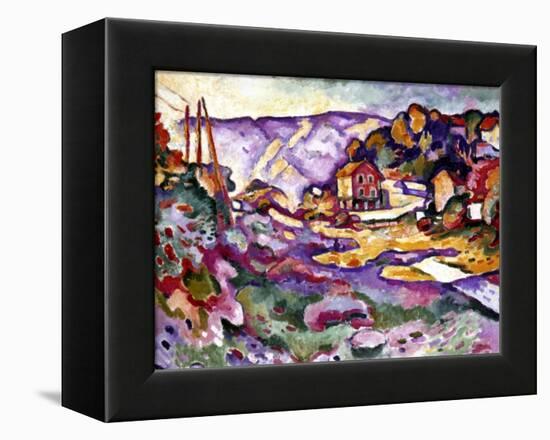 Braque: L'Estaque, 1906-Georges Braque-Framed Premier Image Canvas