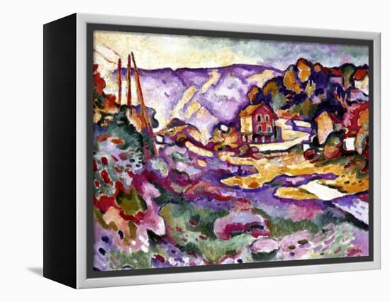 Braque: L'Estaque, 1906-Georges Braque-Framed Premier Image Canvas