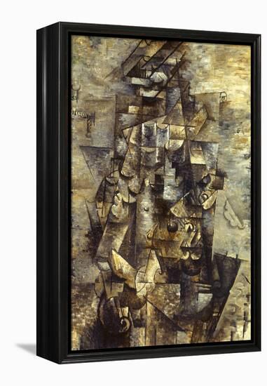 Braque: Man with a Guitar-Georges Braque-Framed Premier Image Canvas