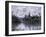 Bras de la Seine Pres de Vetheuil-Claude Monet-Framed Giclee Print