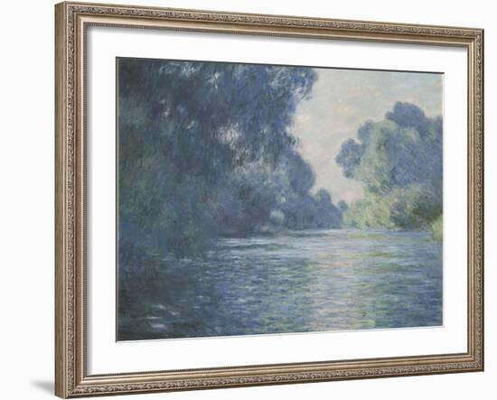 Bras de Seine près de Giverny-Claude Monet-Framed Giclee Print