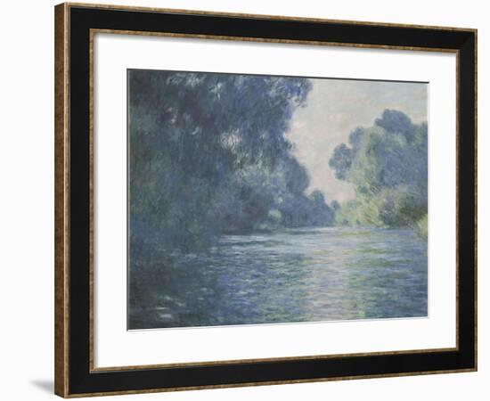 Bras de Seine près de Giverny-Claude Monet-Framed Giclee Print