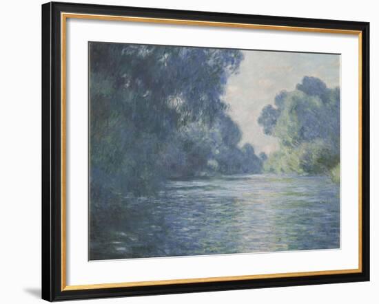 Bras de Seine près de Giverny-Claude Monet-Framed Giclee Print