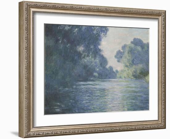 Bras de Seine près de Giverny-Claude Monet-Framed Giclee Print