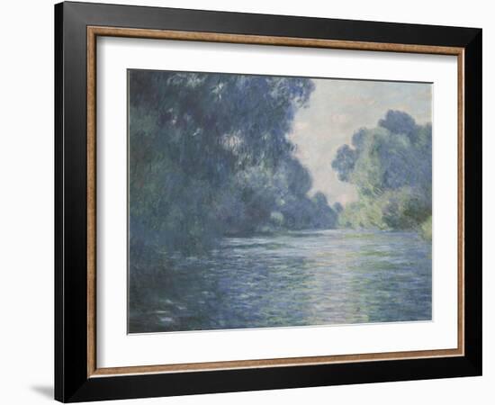 Bras de Seine près de Giverny-Claude Monet-Framed Giclee Print