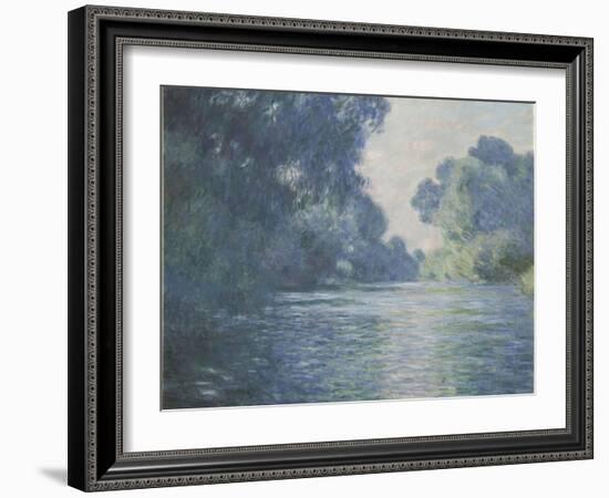 Bras de Seine près de Giverny-Claude Monet-Framed Giclee Print