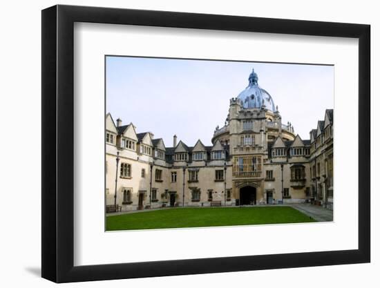 Brasenose College Front Quad, Oxfordshire-Alex Robinson-Framed Photographic Print