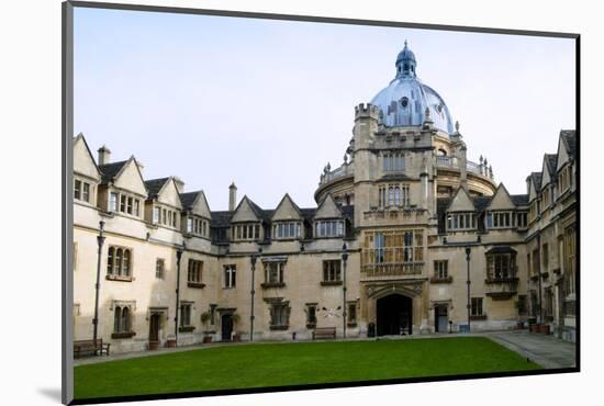 Brasenose College Front Quad, Oxfordshire-Alex Robinson-Mounted Photographic Print