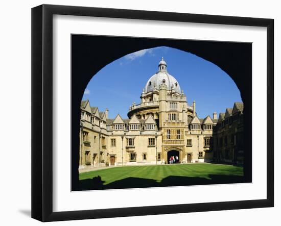 Brasenose College, Oxford University, Oxford, Oxfordshire, England, UK, Europe-Charles Bowman-Framed Photographic Print
