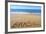 Brasil Written On Sandy Beach-viperagp-Framed Art Print