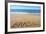 Brasil Written On Sandy Beach-viperagp-Framed Art Print