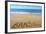 Brasil Written On Sandy Beach-viperagp-Framed Art Print