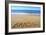 Brasil Written On Sandy Beach-viperagp-Framed Art Print