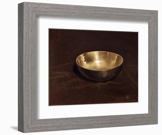 Brass Bowl-James Gillick-Framed Giclee Print