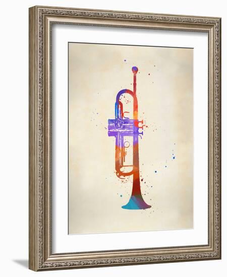 Brass I Trumpet-Dan Sproul-Framed Art Print