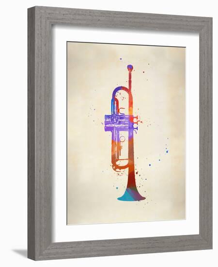 Brass I Trumpet-Dan Sproul-Framed Art Print