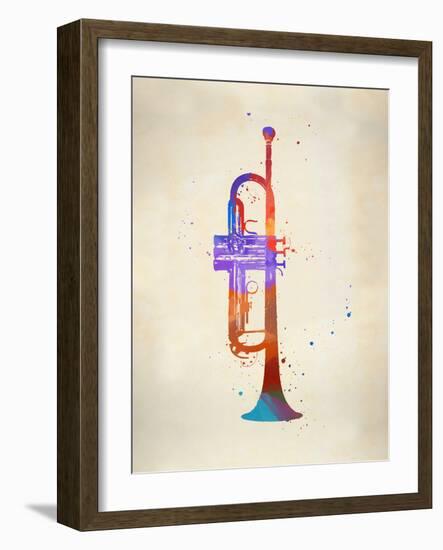 Brass I Trumpet-Dan Sproul-Framed Art Print