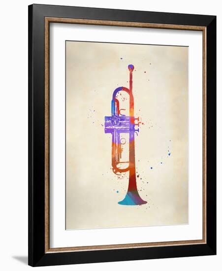 Brass I Trumpet-Dan Sproul-Framed Art Print