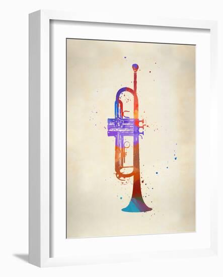 Brass I Trumpet-Dan Sproul-Framed Art Print