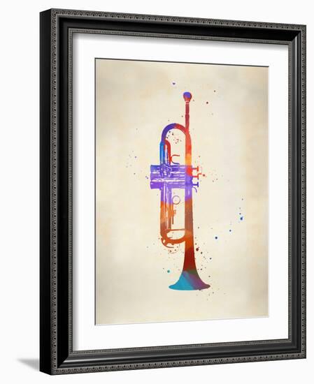 Brass I Trumpet-Dan Sproul-Framed Art Print