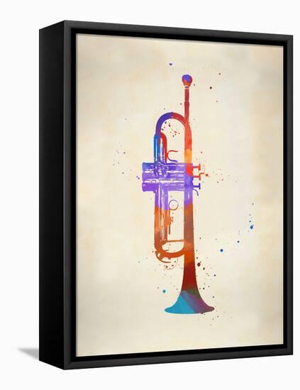 Brass I Trumpet-Dan Sproul-Framed Stretched Canvas