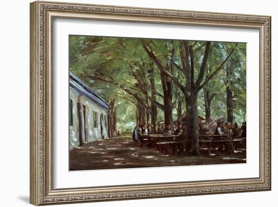 Brasserie À Branneburg (Outdoor Café in Branneburg, Germany), 1893-Max Liebermann-Framed Giclee Print