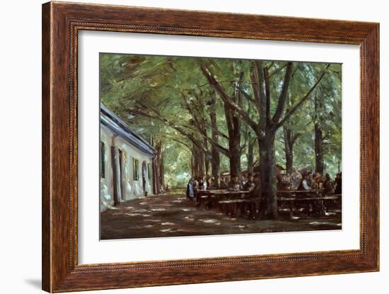 Brasserie À Branneburg (Outdoor Café in Branneburg, Germany), 1893-Max Liebermann-Framed Giclee Print