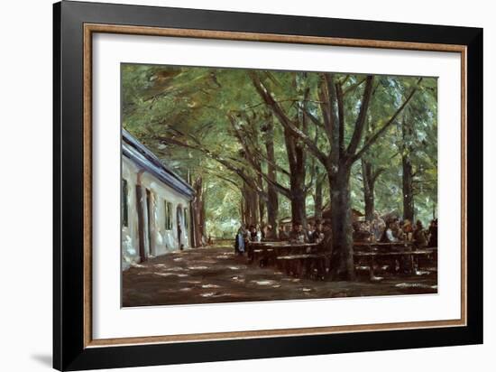 Brasserie À Branneburg (Outdoor Café in Branneburg, Germany), 1893-Max Liebermann-Framed Giclee Print