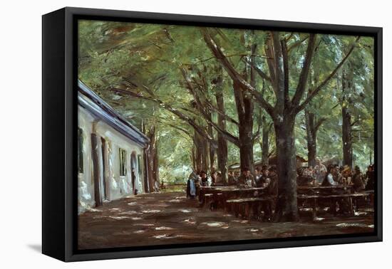 Brasserie À Branneburg (Outdoor Café in Branneburg, Germany), 1893-Max Liebermann-Framed Premier Image Canvas