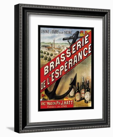 Brasserie de Esperance--Framed Giclee Print