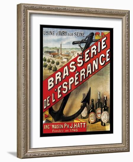 Brasserie de Esperance-null-Framed Giclee Print