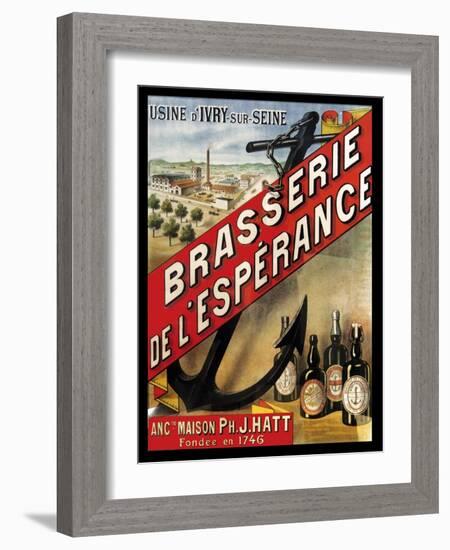 Brasserie de Esperance-null-Framed Giclee Print