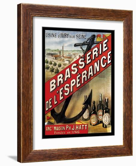 Brasserie de Esperance-null-Framed Giclee Print