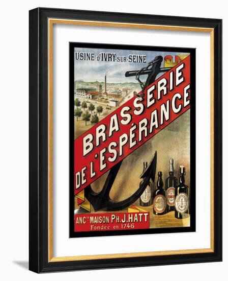 Brasserie de Esperance-null-Framed Giclee Print