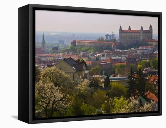 Bratislava Castle, Bratislava, Slovakia-Joe Restuccia III-Framed Premier Image Canvas