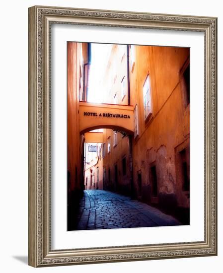 Bratislava Street-Nathan Wright-Framed Photographic Print