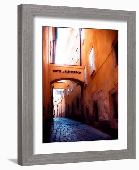 Bratislava Street-Nathan Wright-Framed Photographic Print