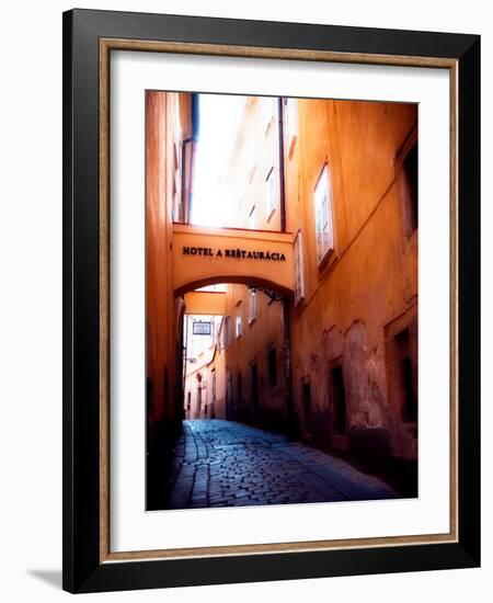 Bratislava Street-Nathan Wright-Framed Photographic Print