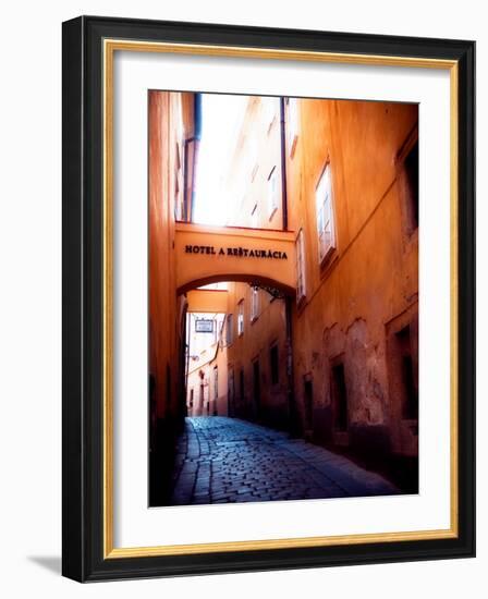 Bratislava Street-Nathan Wright-Framed Photographic Print