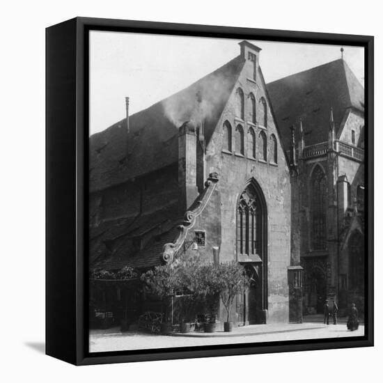 Bratwurstglockchen, Nuremberg, Bavaria, Germany, C1900-Wurthle & Sons-Framed Premier Image Canvas