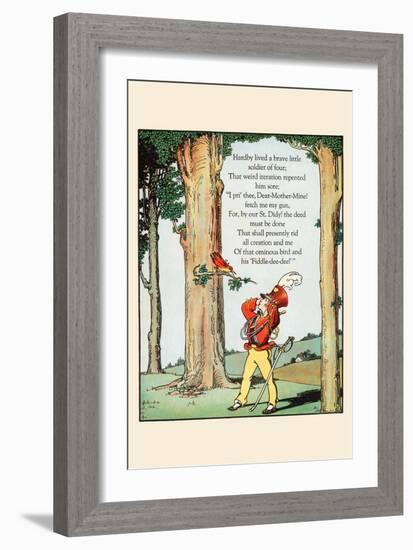 Brave Little Soldier-Eugene Field-Framed Art Print