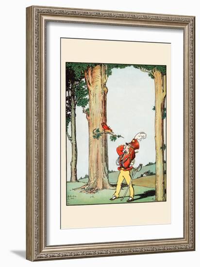 Brave Little Soldier-Eugene Field-Framed Art Print