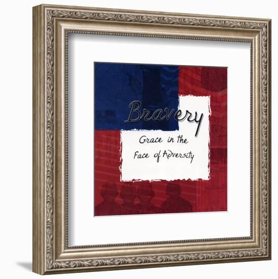 Bravery-Lenny Karcinell-Framed Art Print