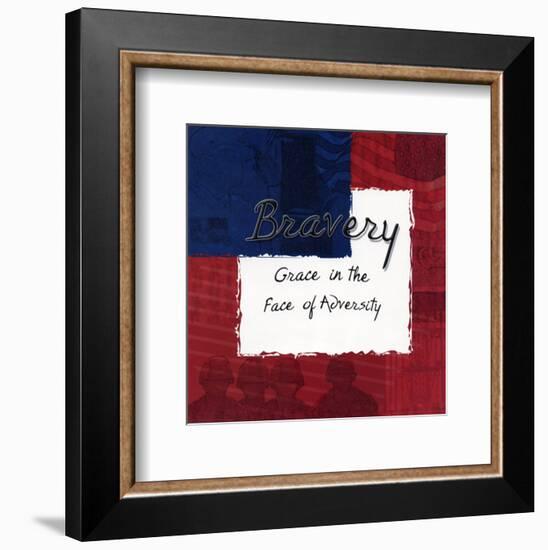 Bravery-Lenny Karcinell-Framed Art Print