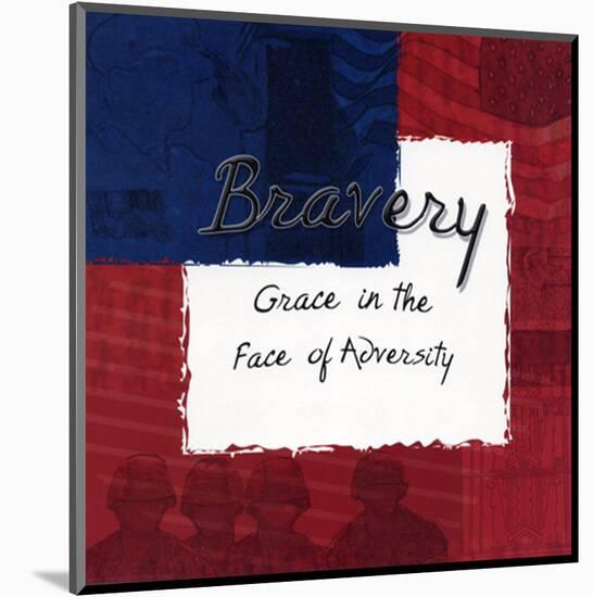 Bravery-Lenny Karcinell-Mounted Art Print