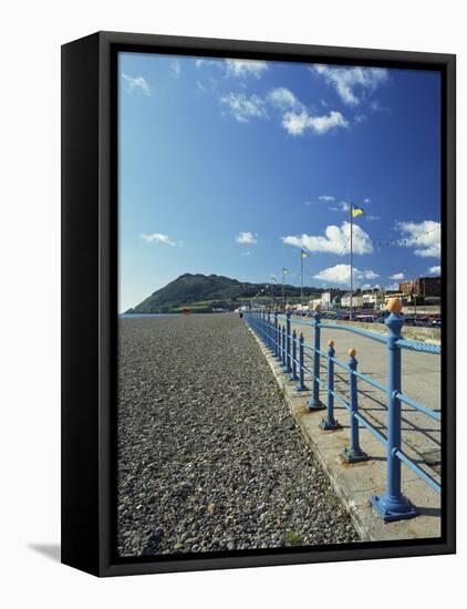 Bray Promenade and Beach Towards Bray Head, Bray, County Dublin, Republic of Ireland-Pearl Bucknall-Framed Premier Image Canvas